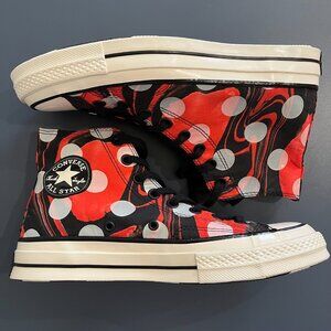 Rare Converse Chuck 70 Suminagashi Print Sneakers